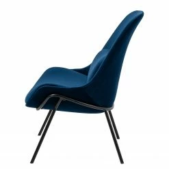 Studio Copenhagen Sessel Evie II - Samt / Metall - Dunkelblau / Schwarz 23 Studio Copenhagen Sessel Evie II - Samt / Metall - Dunkelblau / Schwarz -Wohnzimmermöbel boutique en ligne 1000273471 220420 035 DETAILS P000000001000273471