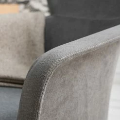 Mørteens Schaukelstuhl Felin - Webstoff / Metall & Buche massiv - Grau / Schwarz & Buche 21 Mørteens Schaukelstuhl Felin - Webstoff / Metall & Buche massiv - Grau / Schwarz & Buche -Wohnzimmermöbel boutique en ligne 1000273480 220912 027 MOOD DETAILS P000000001000273480 mood