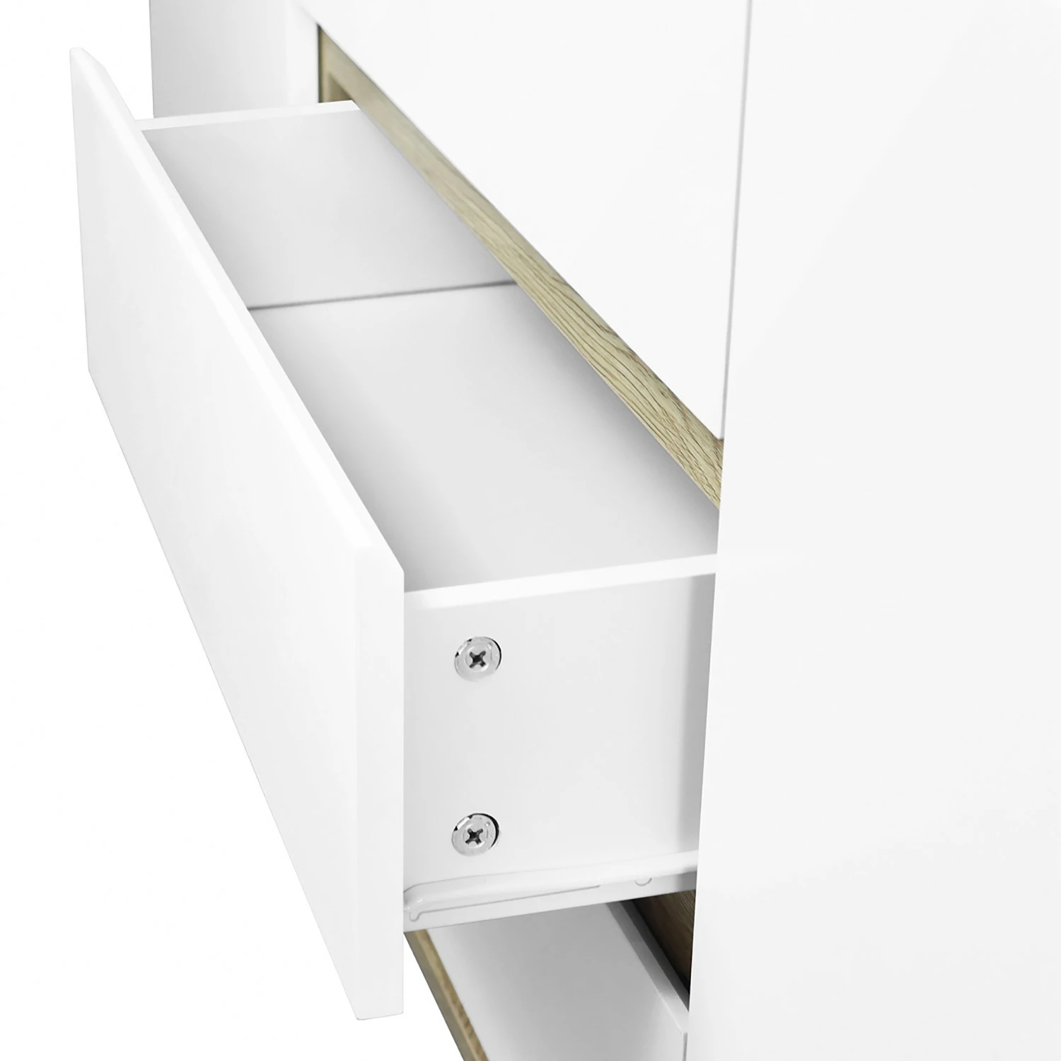 Norrwood Sideboard Jano - Weiß / Eiche Artisan Dekor 2 Norrwood Sideboard Jano - Weiß / Eiche Artisan Dekor – Bild 2