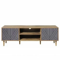 Loftscape TV-Lowboard Jaype - Grau / Wotaneiche Dekor -Wohnzimmermöbel boutique en ligne 1000273502 210615 13505700042 DETAILS P000000001000273502