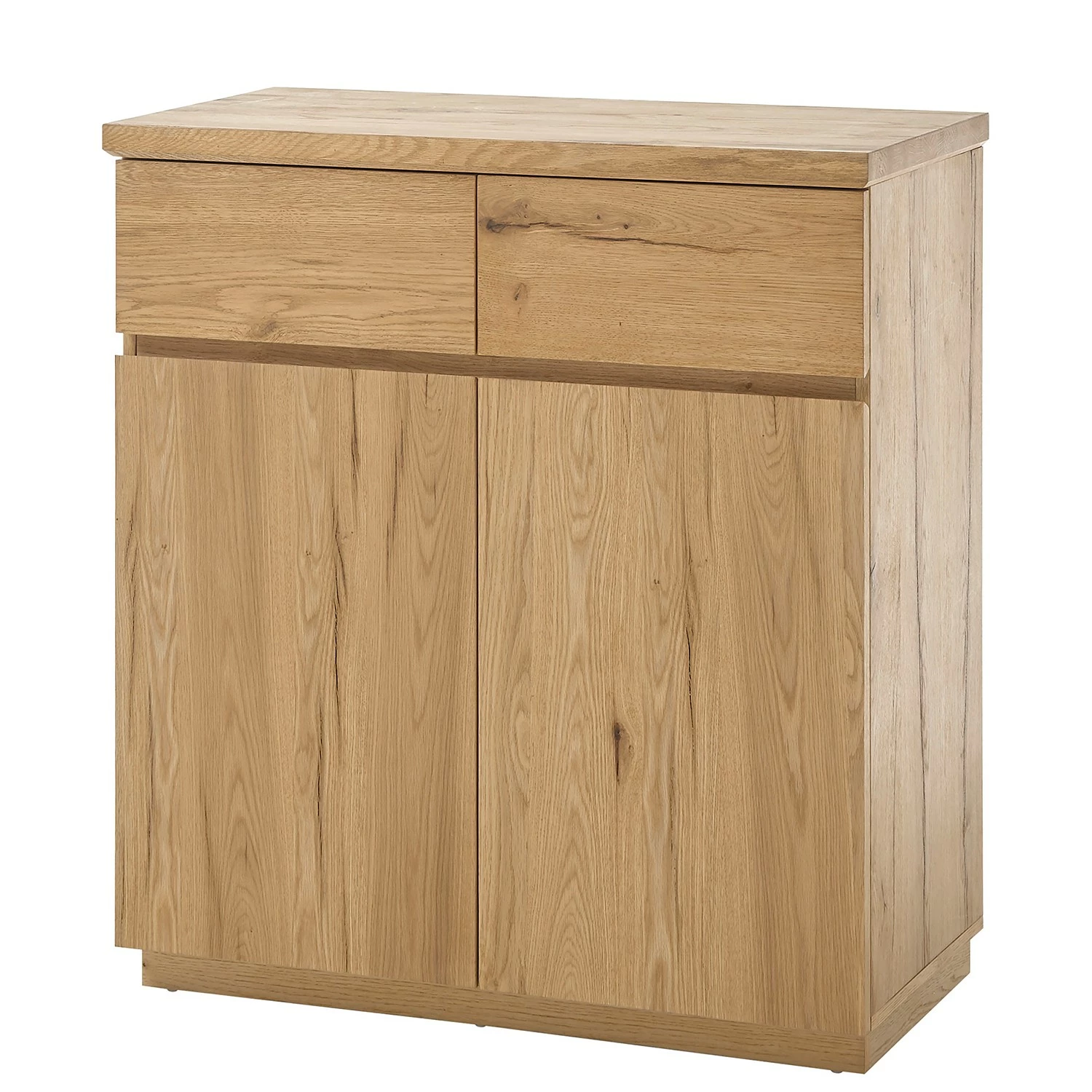 Red Living Kommode Marcoola - Echtholzfurnier - Risseiche 1 Red Living Kommode Marcoola - Echtholzfurnier - Risseiche