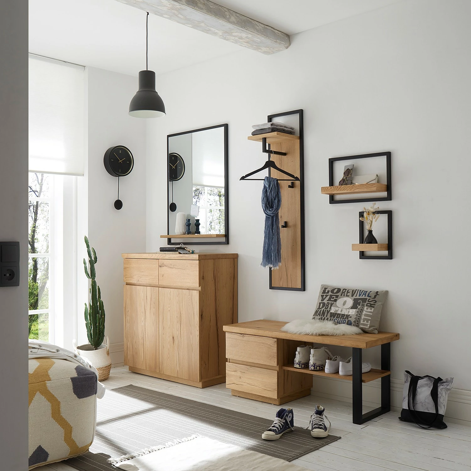 Red Living Kommode Marcoola - Echtholzfurnier - Risseiche 2 Red Living Kommode Marcoola - Echtholzfurnier - Risseiche – Bild 2