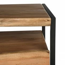 Ars manufacti Sideboard Kaawo - Akazie massiv / Metall - Akazie / Schwarz -Wohnzimmermöbel boutique en ligne 1000276806 220713 055 DETAILS P000000001000276806