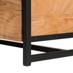 Ars manufacti TV-Lowboard Kaawo - Akazie massiv / Metall - Akazie / Schwarz -Wohnzimmermöbel boutique en ligne 1000276815 220707 085 DETAILS P000000001000276815