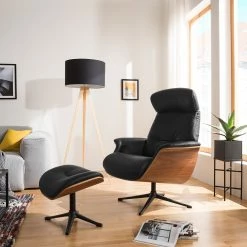 Studio Copenhagen Relaxsessel Anderson I - Echtleder Neka: Schwarz - Schwarz - Nussbaum 17 Studio Copenhagen Relaxsessel Anderson I - Echtleder Neka: Schwarz - Schwarz - Nussbaum -Wohnzimmermöbel boutique en ligne 1000276939 211007 104200000024 MOOD DETAILS P000000001000276939 mood