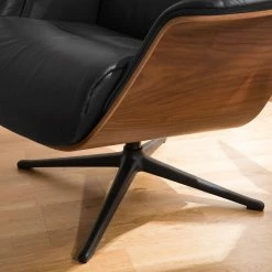 Studio Copenhagen Relaxsessel Anderson I - Echtleder Neka: Schwarz - Schwarz - Nussbaum 27 Studio Copenhagen Relaxsessel Anderson I - Echtleder Neka: Schwarz - Schwarz - Nussbaum -Wohnzimmermöbel boutique en ligne 1000276939 211007 104200000144 DETAILS P000000001000276939