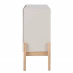 Studio Copenhagen Highboard Cooby - Muschelweiß / Eiche Hell -Wohnzimmermöbel boutique en ligne 1000276945 220713 040 DETAILS P000000001000276945