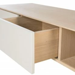 Studio Copenhagen TV-Lowboard Maayka II - Eiche teilmassiv - Mushroom Creme / Eiche Hell -Wohnzimmermöbel boutique en ligne 1000277385 220729 060 DETAILS P000000001000277385