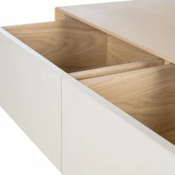 Studio Copenhagen TV-Lowboard Maayka II - Eiche teilmassiv - Mushroom Creme / Eiche Hell -Wohnzimmermöbel boutique en ligne 1000277385 220729 070 DETAILS P000000001000277385