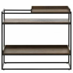 Red Living Konsolentisch Ratho - Echtholzfurnier / Metall - Raucheiche / Schwarz 5 Red Living Konsolentisch Ratho - Echtholzfurnier / Metall - Raucheiche / Schwarz -Wohnzimmermöbel boutique en ligne 1000277627 210706 14081000027 DETAILS P000000001000277627