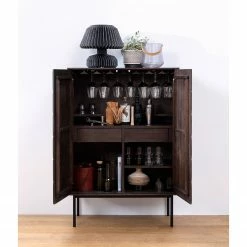 Red Living Highboard Limes - Eiche massiv / Metall - Eiche Dunkel / Schwarz -Wohnzimmermöbel boutique en ligne 1000277630 210706 14081100046 MOOD DETAILS P000000001000277630 mood