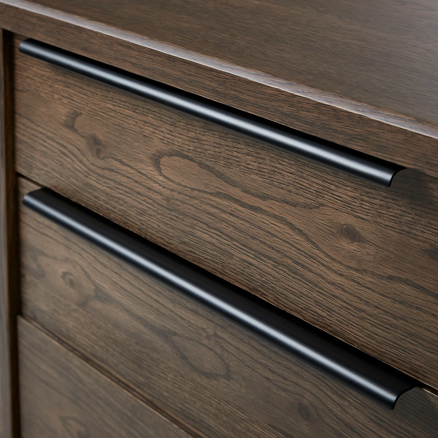 Red Living Sideboard Berck - Echtholzfurnier / Metall - Raucheiche / Schwarz 8 Red Living Sideboard Berck - Echtholzfurnier / Metall - Raucheiche / Schwarz – Bild 8