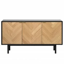 Loftscape Sideboard Charlo - Echtholzfurnier - Eiche / Schwarz 9 Loftscape Sideboard Charlo - Echtholzfurnier - Eiche / Schwarz -Wohnzimmermöbel boutique en ligne 1000277647 210706 14081700122 DETAILS P000000001000277647