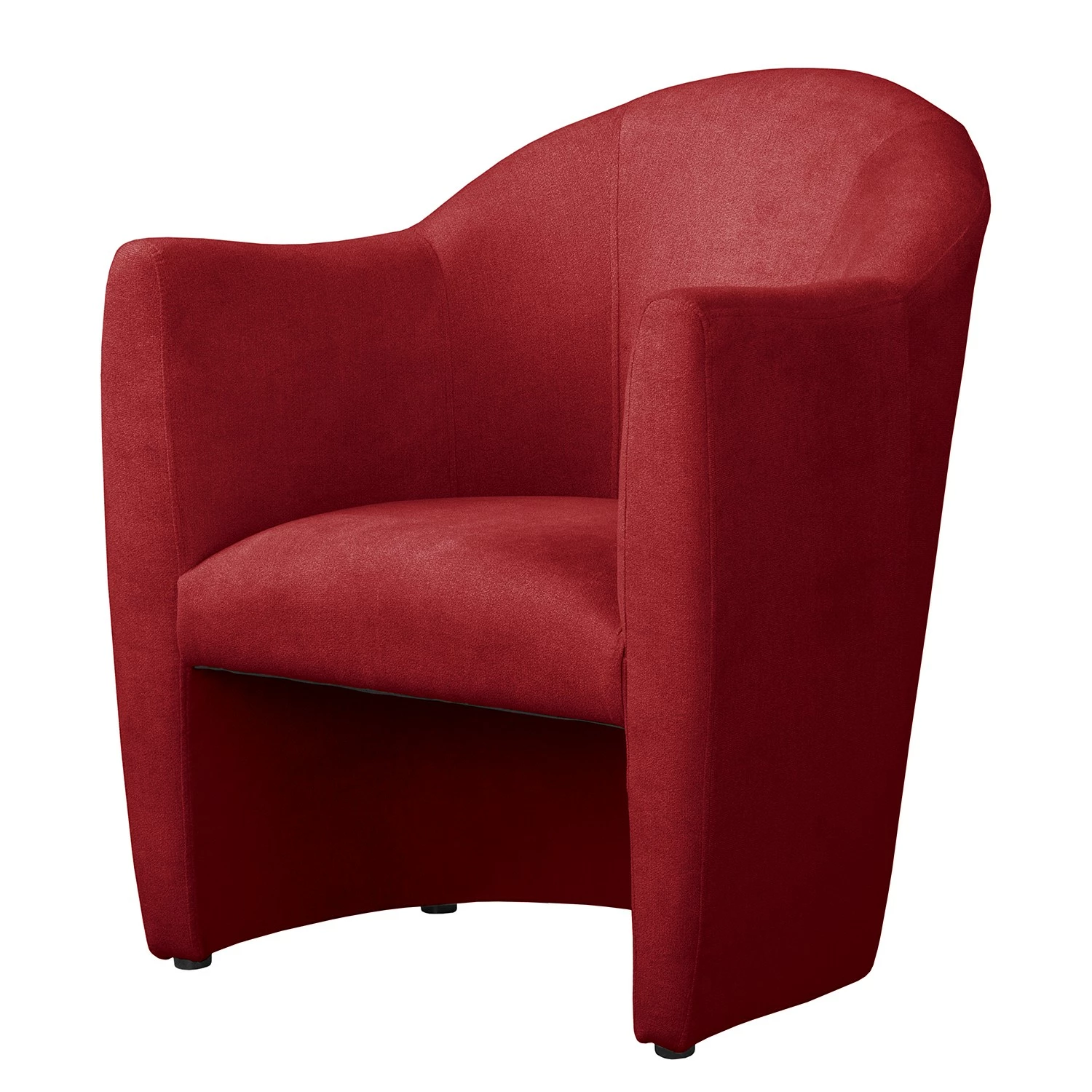 Red Living Sessel Dante - Strukturstoff - Strukturstoff Asali: Rot 1 Red Living Sessel Dante - Strukturstoff - Strukturstoff Asali: Rot