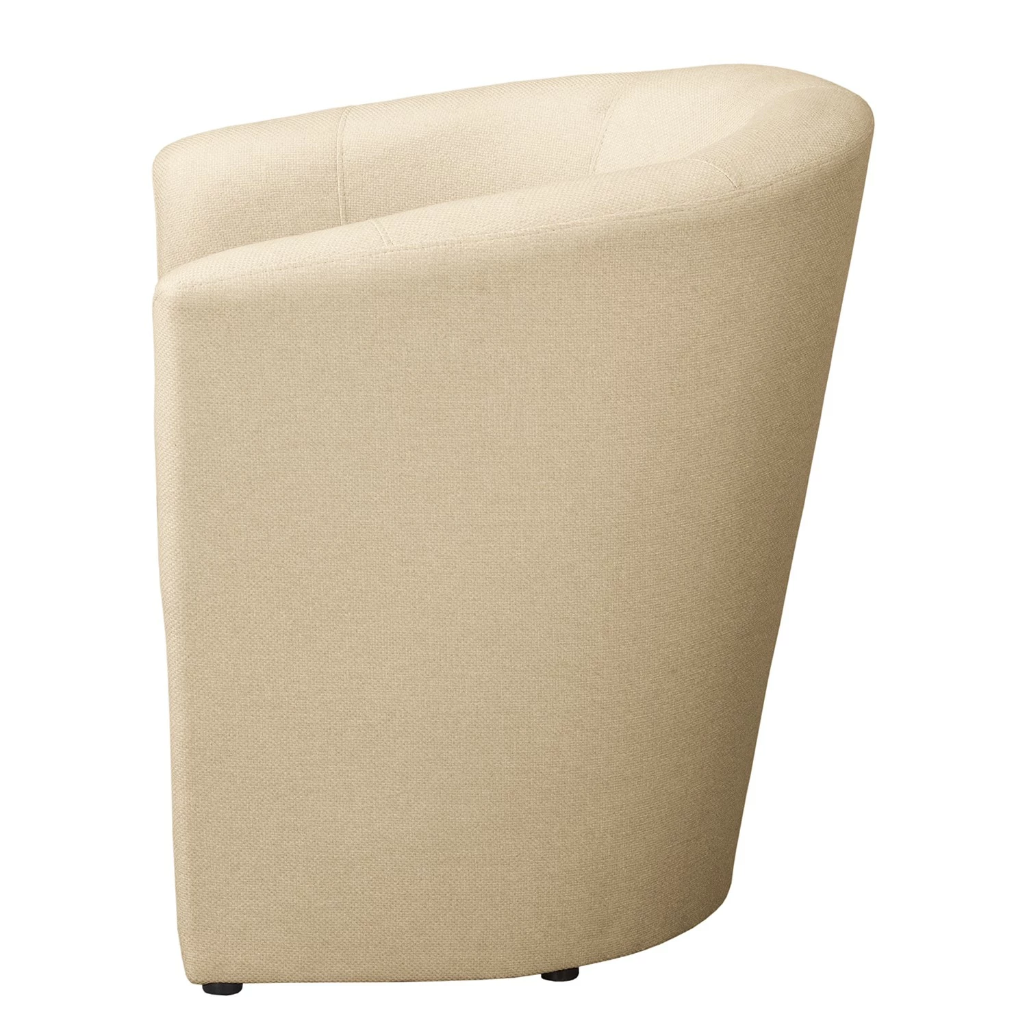 Red Living Sessel Dapoli - Strukturstoff - Strukturstoff Grada: Beige 4 Red Living Sessel Dapoli - Strukturstoff - Strukturstoff Grada: Beige – Bild 4