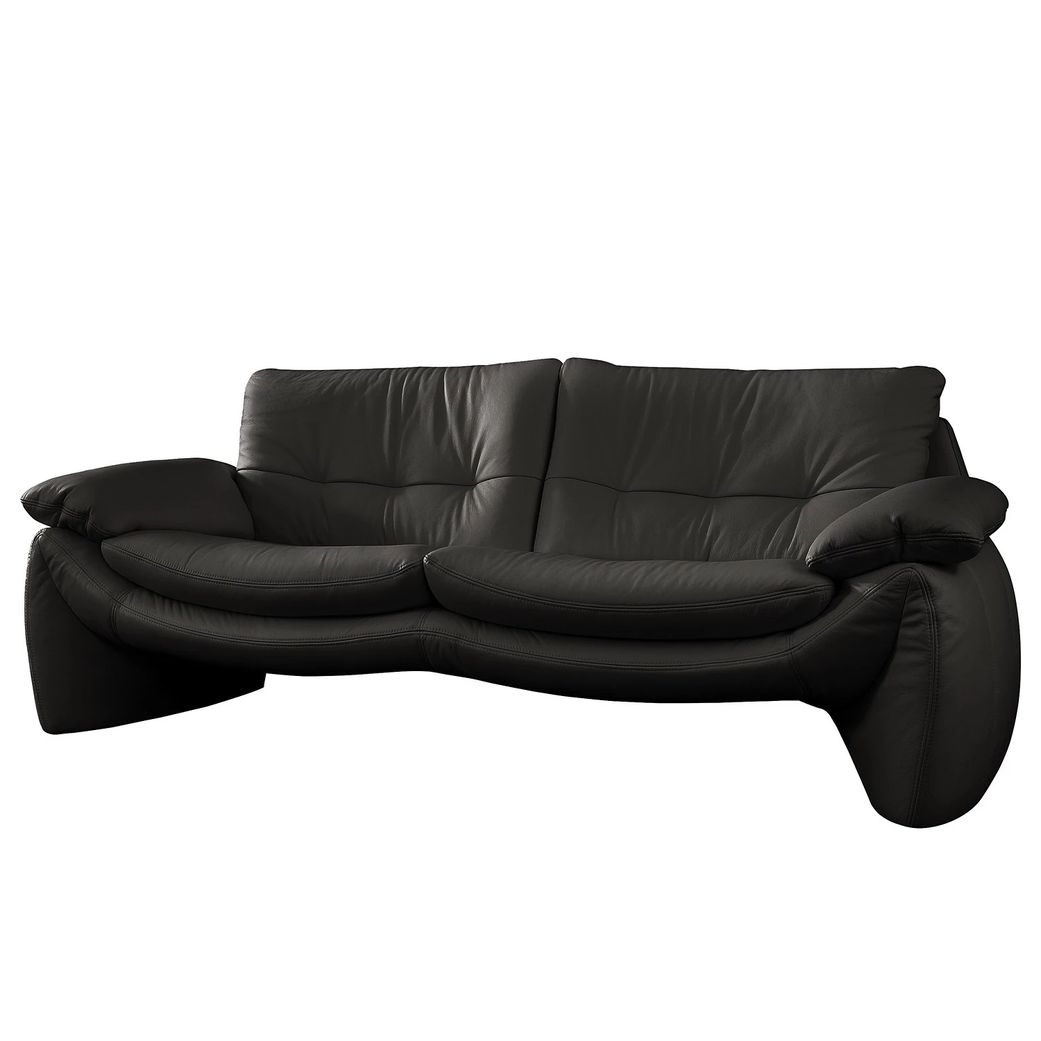 Loftscape Sofa Budal (2-Sitzer) - Echtleder - Echtleder Canela: Schwarz 1 Loftscape Sofa Budal (2-Sitzer) - Echtleder - Echtleder Canela: Schwarz