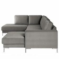 Fredriks Wohnlandschaft Summer Webstoff - Samt Vaia: Grau - Longchair davorstehend rechts / Ottomane links 37 Fredriks Wohnlandschaft Summer Webstoff - Samt Vaia: Grau - Longchair davorstehend rechts / Ottomane links -Wohnzimmermöbel boutique en ligne 1000279791 211217 13142800656 DETAILS P000000001000279791