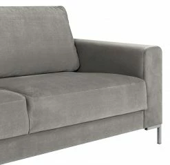 Fredriks Wohnlandschaft Summer Webstoff - Samt Vaia: Grau - Longchair davorstehend rechts / Ottomane links 44 Fredriks Wohnlandschaft Summer Webstoff - Samt Vaia: Grau - Longchair davorstehend rechts / Ottomane links -Wohnzimmermöbel boutique en ligne 1000279791 211217 13143000733 DETAILS P000000001000279791