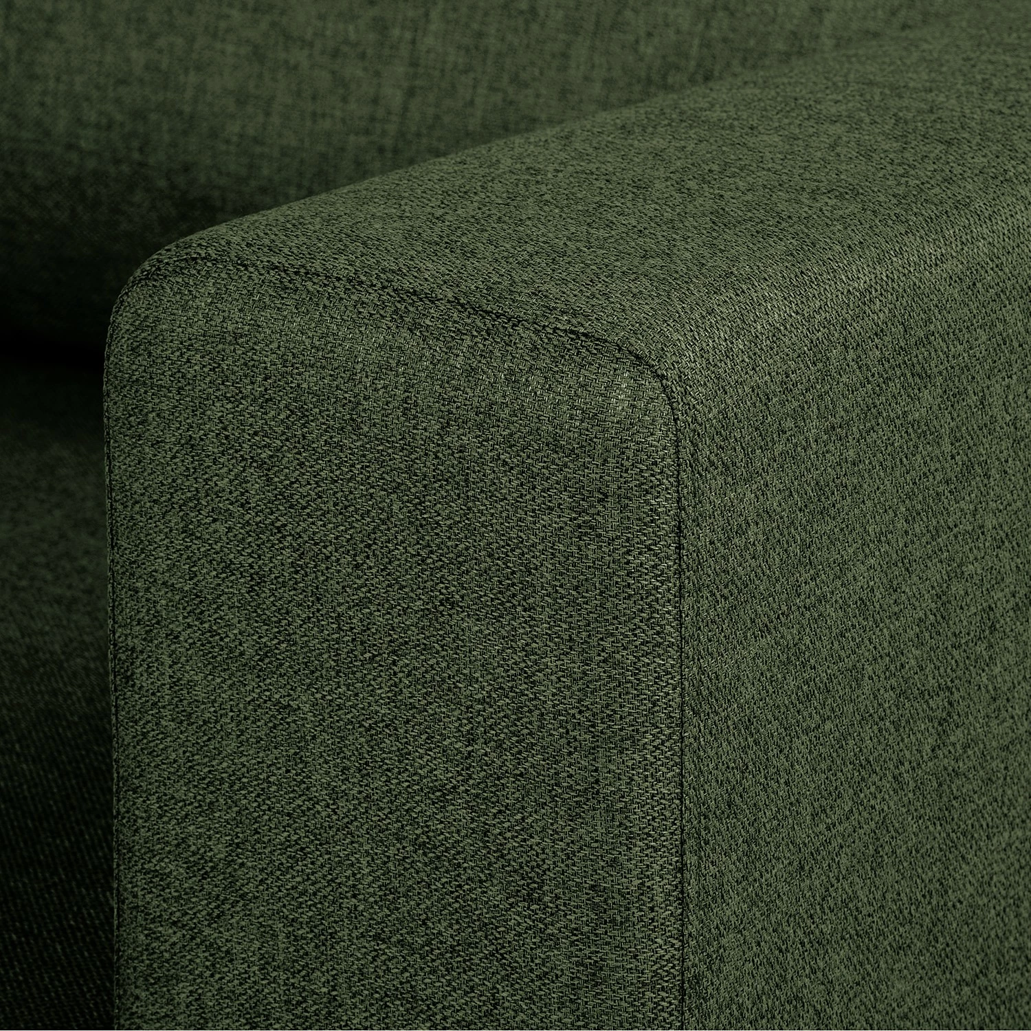 Fredriks Ecksofa Summer - Webstoff Mavie: Dunkelgrün - Longchair davorstehend rechts - Mit Schlaffunktion 8 Fredriks Ecksofa Summer - Webstoff Mavie: Dunkelgrün - Longchair davorstehend rechts - Mit Schlaffunktion – Bild 8