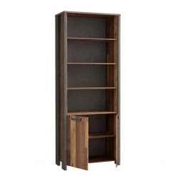 Red Living Regal Clifford IV - Altholz Dekor / Dunkelgrau -Wohnzimmermöbel boutique en ligne 1000280712 210813 08160000399 DETAILS P000000001000280712