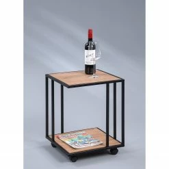 Red Living Beistelltisch Parap - Braun / Schwarz -Wohnzimmermöbel boutique en ligne 1000280729 210720 06474400052 MOOD DETAILS P000000001000280729 mood