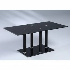Loftscape Couchtisch Narva - Glas / Metall - Schwarz -Wohnzimmermöbel boutique en ligne 1000280745 210720 06493700077 MOOD DETAILS P000000001000280745 mood