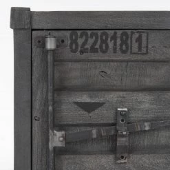 Wolf-Möbel Nachtkommode Container II - Akazie Grau -Wohnzimmermöbel boutique en ligne 1000281789 220616 035 DETAILS P000000001000281789