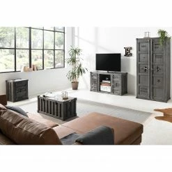 Wolf-Möbel TV-Lowboard Container I - Akazie massiv - Akazie Grau -Wohnzimmermöbel boutique en ligne 1000281798 220621 021 MOOD DETAILS P000000001000281798 mood