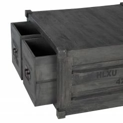 Wolf-Möbel Couchtisch Container I - Akazie Grau -Wohnzimmermöbel boutique en ligne 1000281800 220729 035 DETAILS P000000001000281800