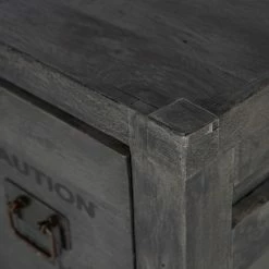 Wolf-Möbel Couchtisch Container I - Akazie Grau -Wohnzimmermöbel boutique en ligne 1000281800 220729 038 DETAILS P000000001000281800