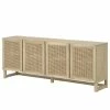 Loftscape Sideboard Risley - Mindi massiv / Rattan