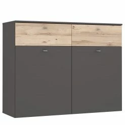 Loftscape Kommode Corey - Eiche Dekor / Grau -Wohnzimmermöbel boutique en ligne 1000282737 211109 14434800053 DETAILS P000000001000282737