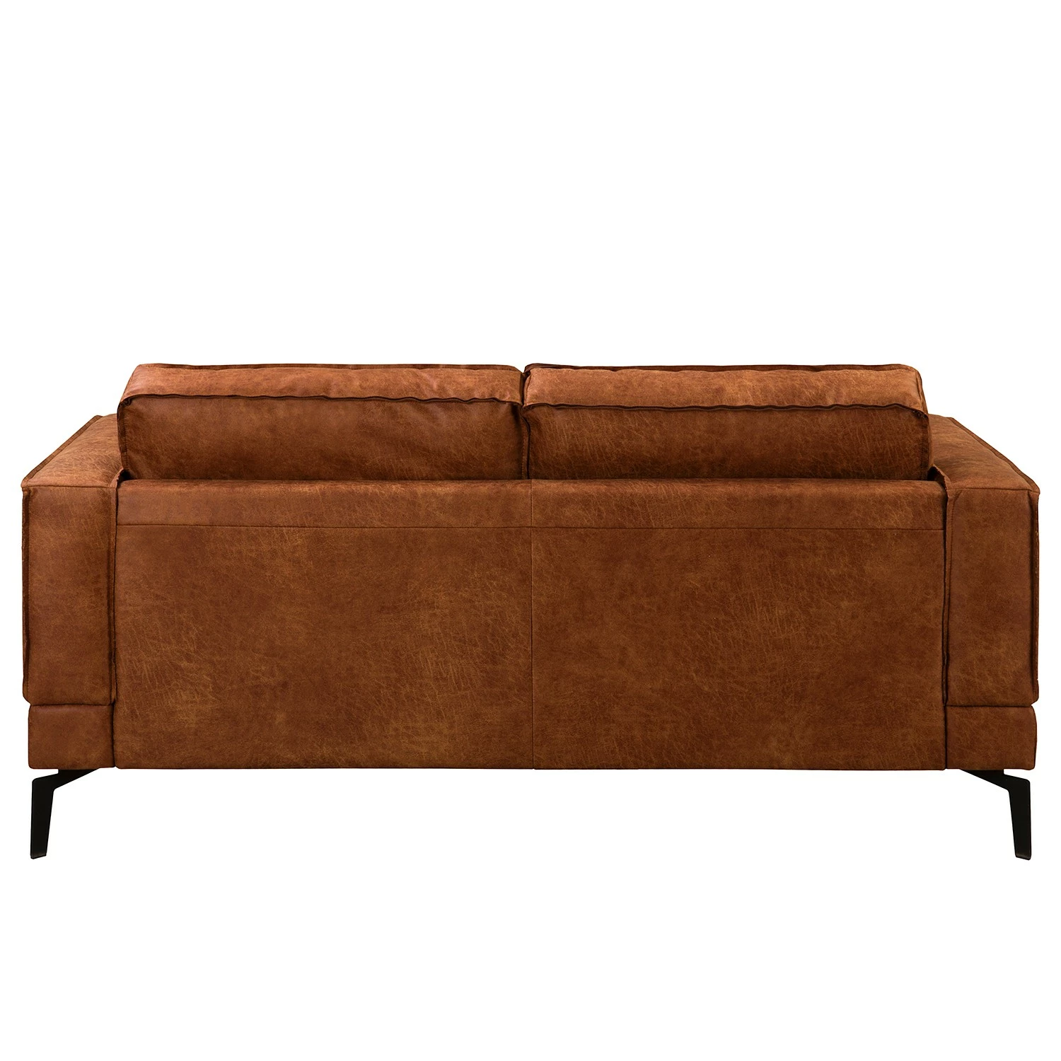 Ars manufacti Sofa Hanks (2-Sitzer) - Antiklederlook - Microfaser Yaka: Cognac 3 Ars manufacti Sofa Hanks (2-Sitzer) - Antiklederlook - Microfaser Yaka: Cognac – Bild 3