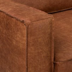 Ars manufacti Ecksofa Hanks - Antiklederlook - Microfaser Yaka: Cognac - Longchair davorstehend links -Wohnzimmermöbel boutique en ligne 1000283536 210817 15273900882 DETAILS P000000001000283536