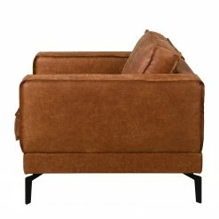 Ars manufacti Sessel Hanks - Antiklederlook - Microfaser Yaka: Cognac -Wohnzimmermöbel boutique en ligne 1000283542 210817 15273700850 DETAILS P000000001000283542