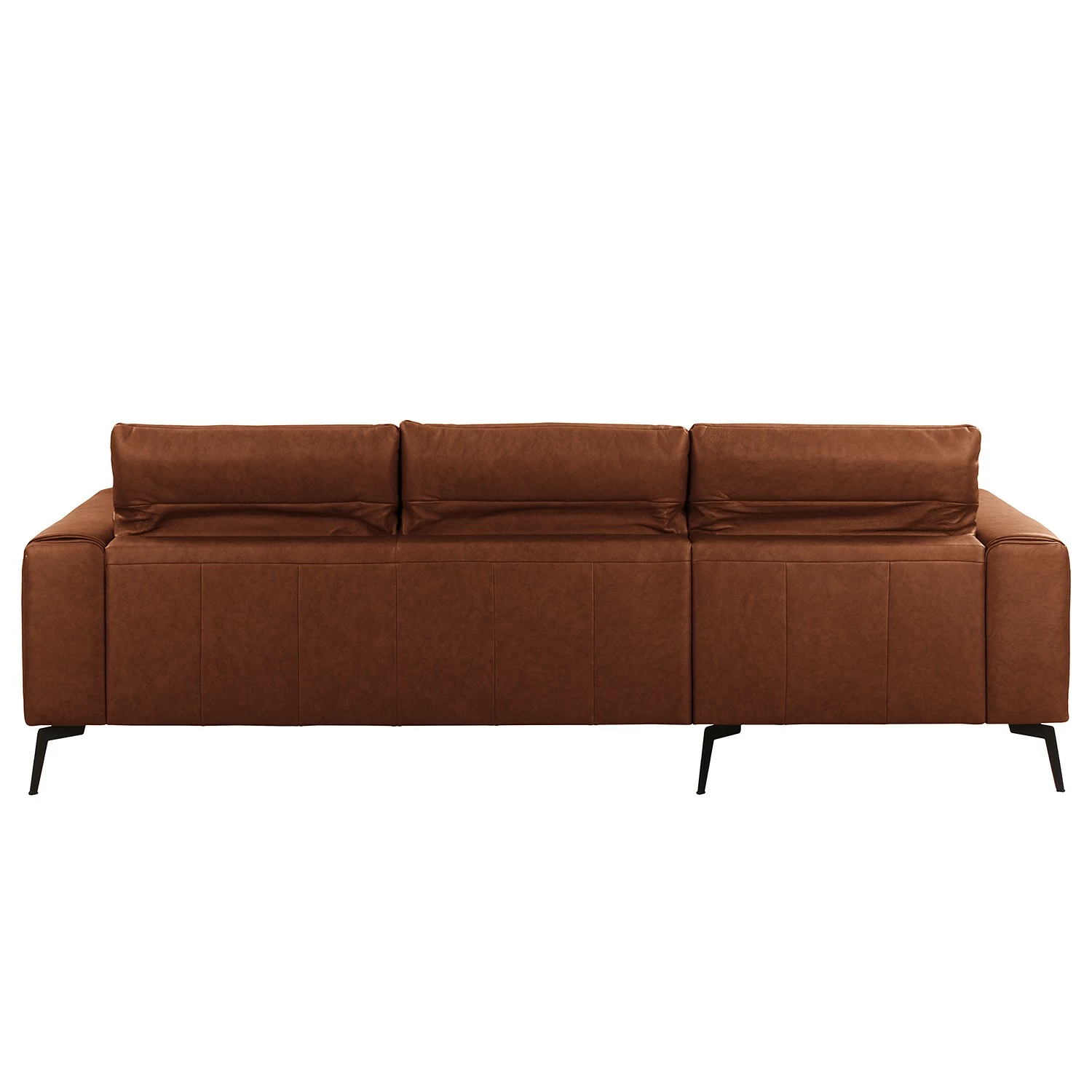 Ars manufacti Ecksofa Kalies - Echtleder - Echtleder Padme: Cognac - Longchair davorstehend links - Sitztiefenverstellung 5 Ars manufacti Ecksofa Kalies - Echtleder - Echtleder Padme: Cognac - Longchair davorstehend links - Sitztiefenverstellung – Bild 5