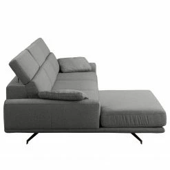 Ars manufacti Ecksofa Muna - Webstoff - Webstoff Arda: Anthrazit - Longchair davorstehend links -Wohnzimmermöbel boutique en ligne 1000283604 210902 05594300020 DETAILS P000000001000283604