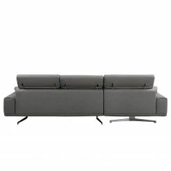 Ars manufacti Ecksofa Muna - Webstoff - Webstoff Arda: Anthrazit - Longchair davorstehend links -Wohnzimmermöbel boutique en ligne 1000283604 210902 05594300021 DETAILS P000000001000283604