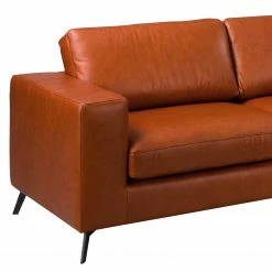 Ars manufacti Ecksofa Neuss - Echtleder - Echtleder Cerys: Cognac - Longchair davorstehend rechts -Wohnzimmermöbel boutique en ligne 1000283606 210817 15265000189 DETAILS P000000001000283606