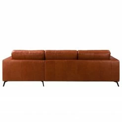 Ars manufacti Ecksofa Neuss - Echtleder - Echtleder Cerys: Cognac - Longchair davorstehend rechts -Wohnzimmermöbel boutique en ligne 1000283606 210817 15265000190 DETAILS P000000001000283606