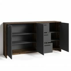 Fredriks Sideboard Edgeworth - Altholz Dekor / Anthrazit -Wohnzimmermöbel boutique en ligne 1000283869 210805 14244600354 DETAILS P000000001000283869