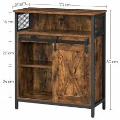 Red Living Kommode Hazlet I - Braun / Schwarz -Wohnzimmermöbel boutique en ligne 1000283936 210810 15023700054 SKETCH DETAILS P000000001000283936 sketch