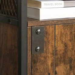 Red Living Beistelltisch Morristown - Braun / Schwarz -Wohnzimmermöbel boutique en ligne 1000283937 210813 06353700042 DETAILS P000000001000283937