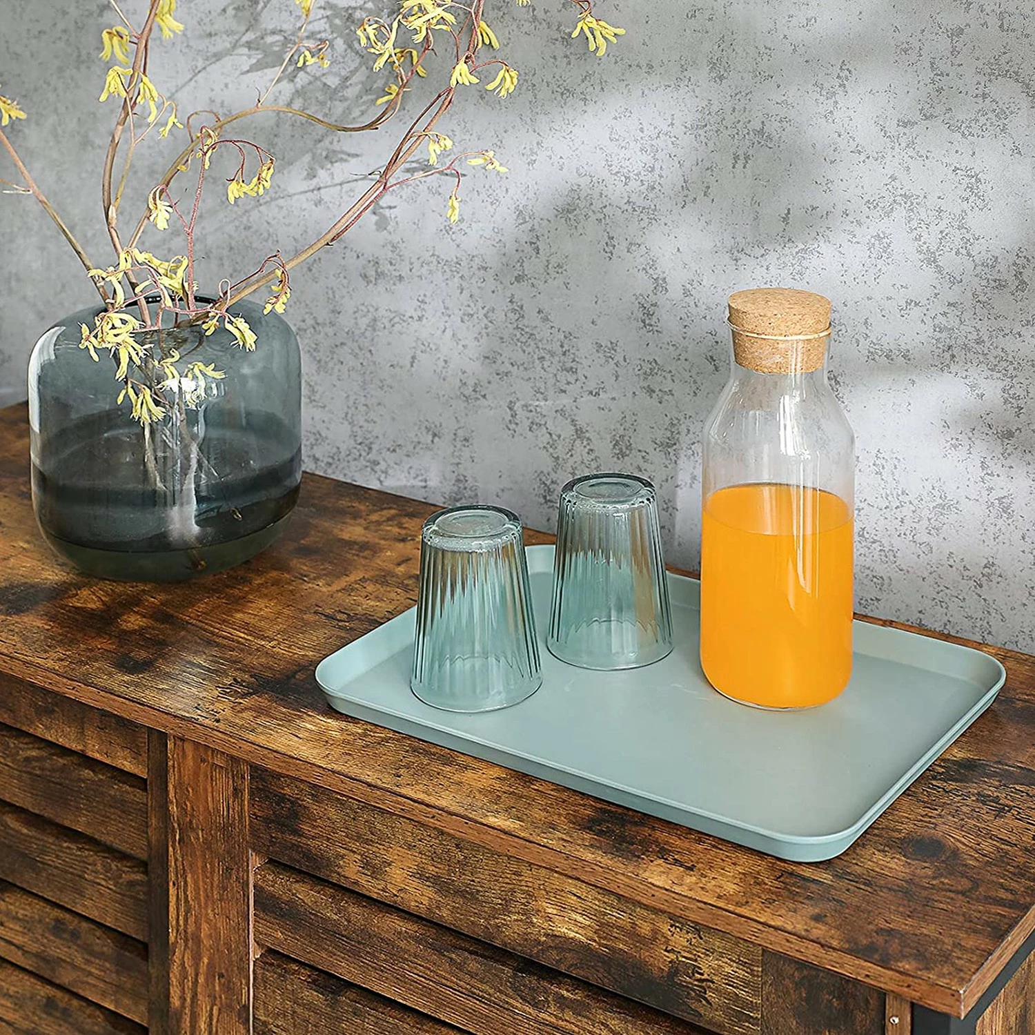 Red Living Kommode Condover VII - Braun / Schwarz 4 Red Living Kommode Condover VII - Braun / Schwarz – Bild 4