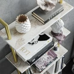 Red Living Regal Paulista - Marmor Weiß Dekor -Wohnzimmermöbel boutique en ligne 1000284349 210809 06083500119 DETAILS P000000001000284349