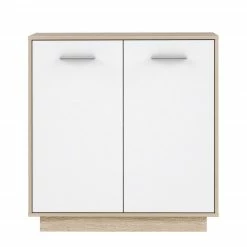 Loftscape Kommode Aracala - Weiß / Eiche Sonoma Dekor 6 Loftscape Kommode Aracala - Weiß / Eiche Sonoma Dekor -Wohnzimmermöbel boutique en ligne 1000285707 210813 14500300020 DETAILS P000000001000285707