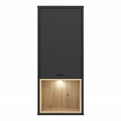 Loftscape Hängeschrank Mazzo - Schwarz / Eiche Artisan Dekor -Wohnzimmermöbel boutique en ligne 1000285797 210819 12212500018 DETAILS P000000001000285797