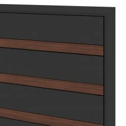 GWINNER Sideboard Calea II - Echtholzfurnier - Matt Anthrazit / Nussbaum -Wohnzimmermöbel boutique en ligne 1000285825 211117 16012300096 DETAILS P000000001000285825