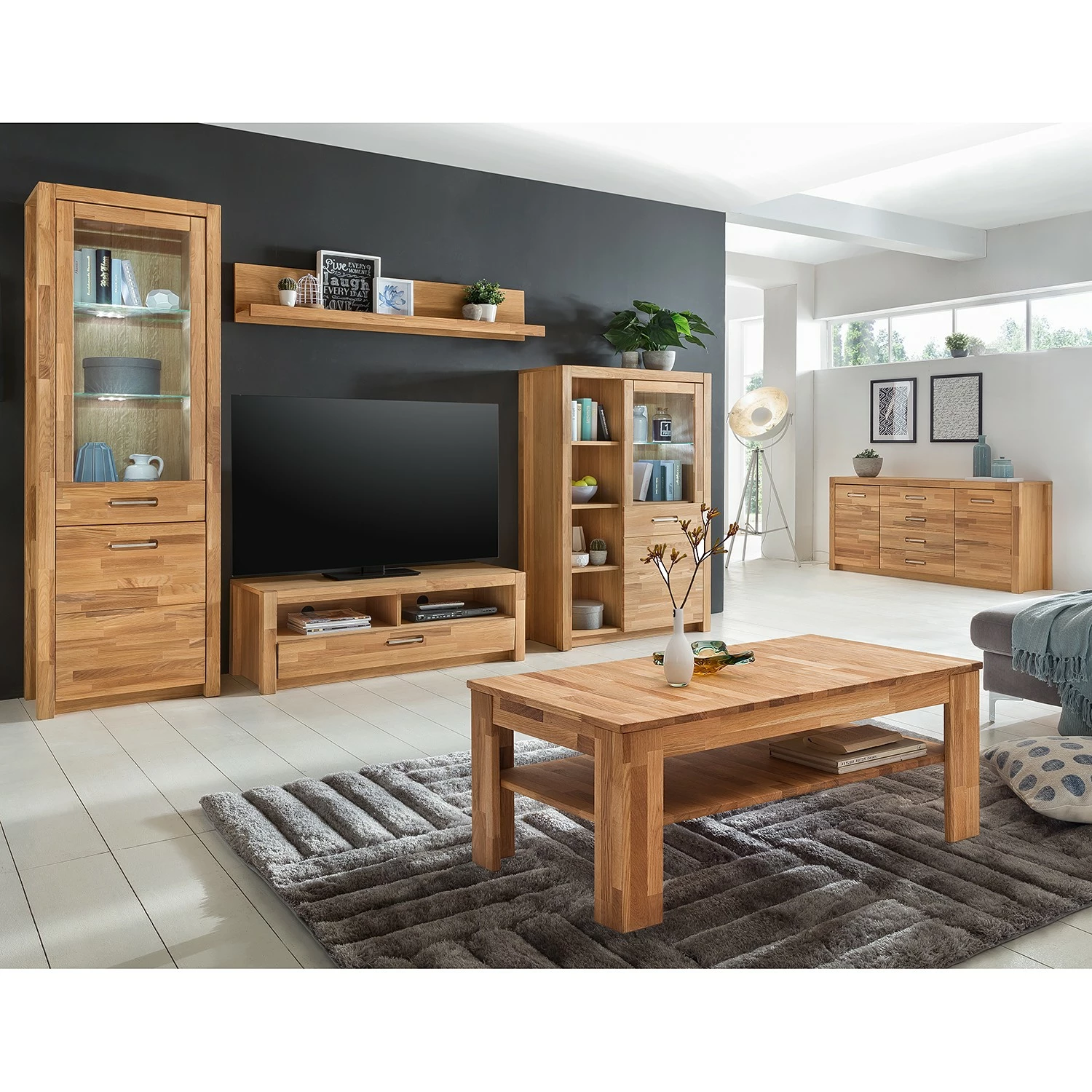 Ars Natura Couchtisch Frizzo - Wildeiche 2 Ars Natura Couchtisch Frizzo - Wildeiche – Bild 2