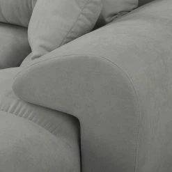 Loftscape Ecksofa Alport - Microfaser - Microfaser Enza: Grau - Longchair beidseitig montierbar -Wohnzimmermöbel boutique en ligne 1000287546 210831 12390200041 DETAILS P000000001000287546